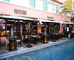 Paperfish restaurant interior